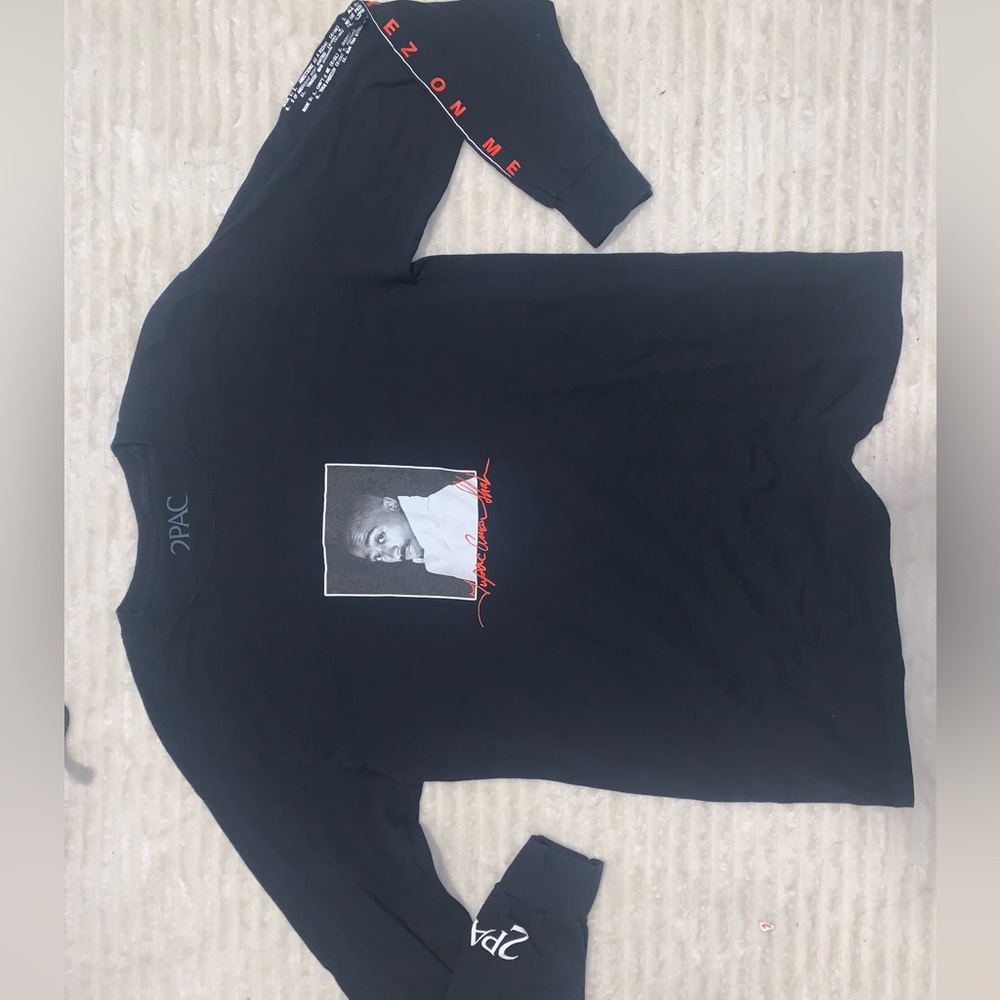 2Pac All Eyez On Me Long sleeve graphic T-Shirt